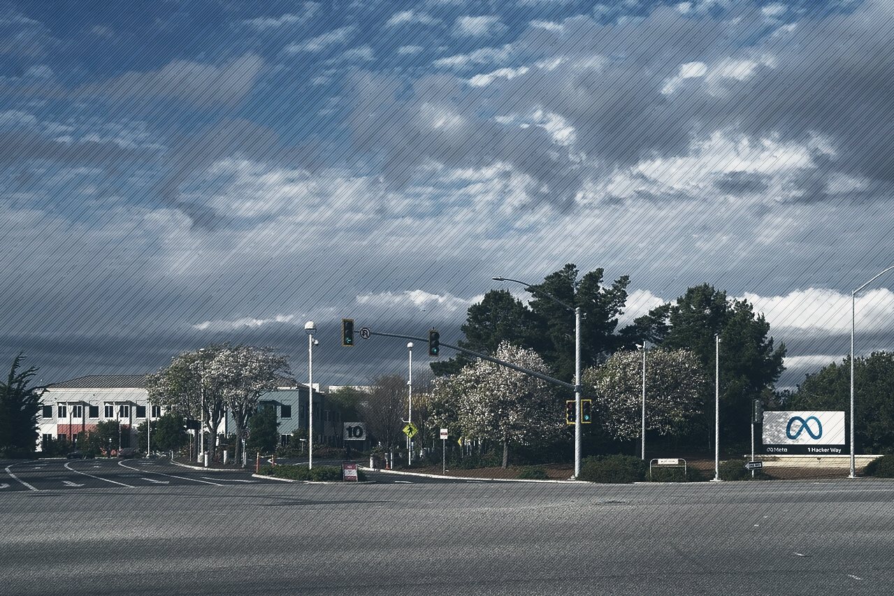 The entrance sign at Meta Platforms' headquarters in Menlo Park, California